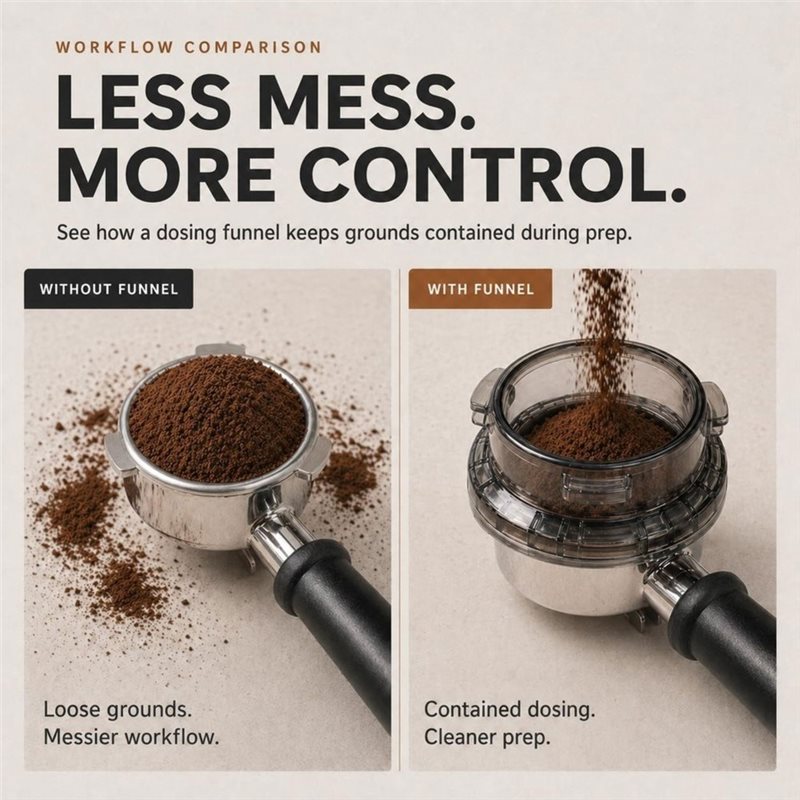 Aktion! Twist-Lock-Siebträgert – Breville Espresso Barista Express Bewertung und Preis
